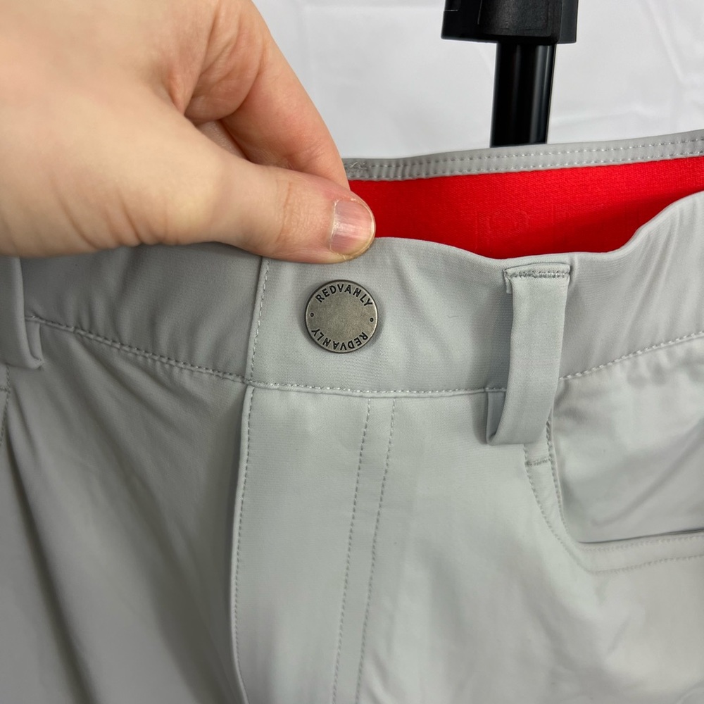 NWT Redvanly Kent Pull On Golf Pants Men’s Size Small Gray - Picture 5 of 10